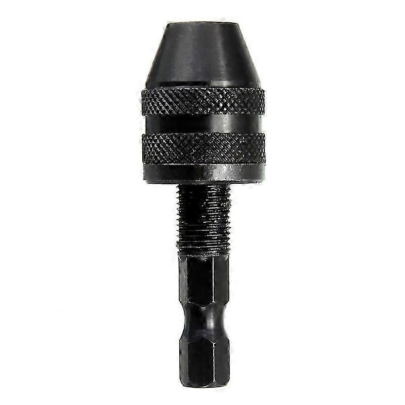 1PC 0.3-3.6mm Quick Drill Chuck Carbon Steel Plug Change Adapter Drill W/ Hexagonal Handle Hex Shank Top Quality