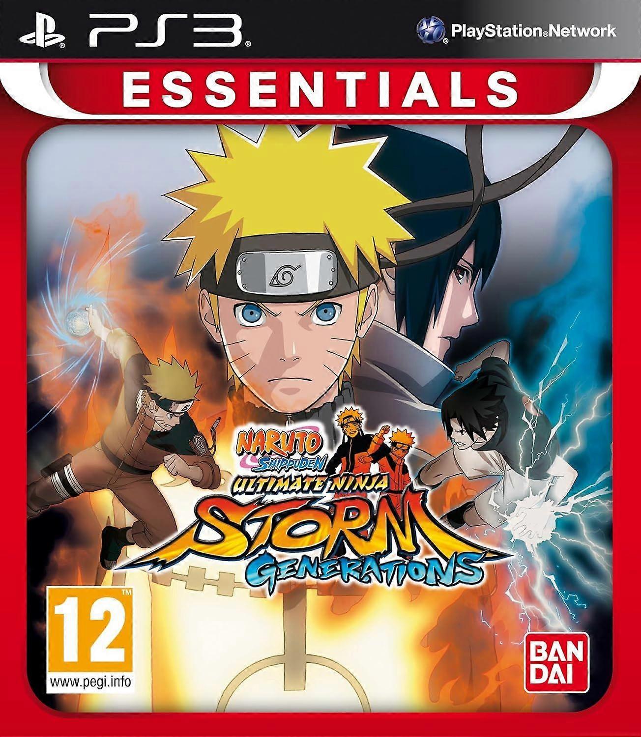 Naruto Shippuden Ultimate Ninja Storm Generations PS3 Game (Essentials Edition)