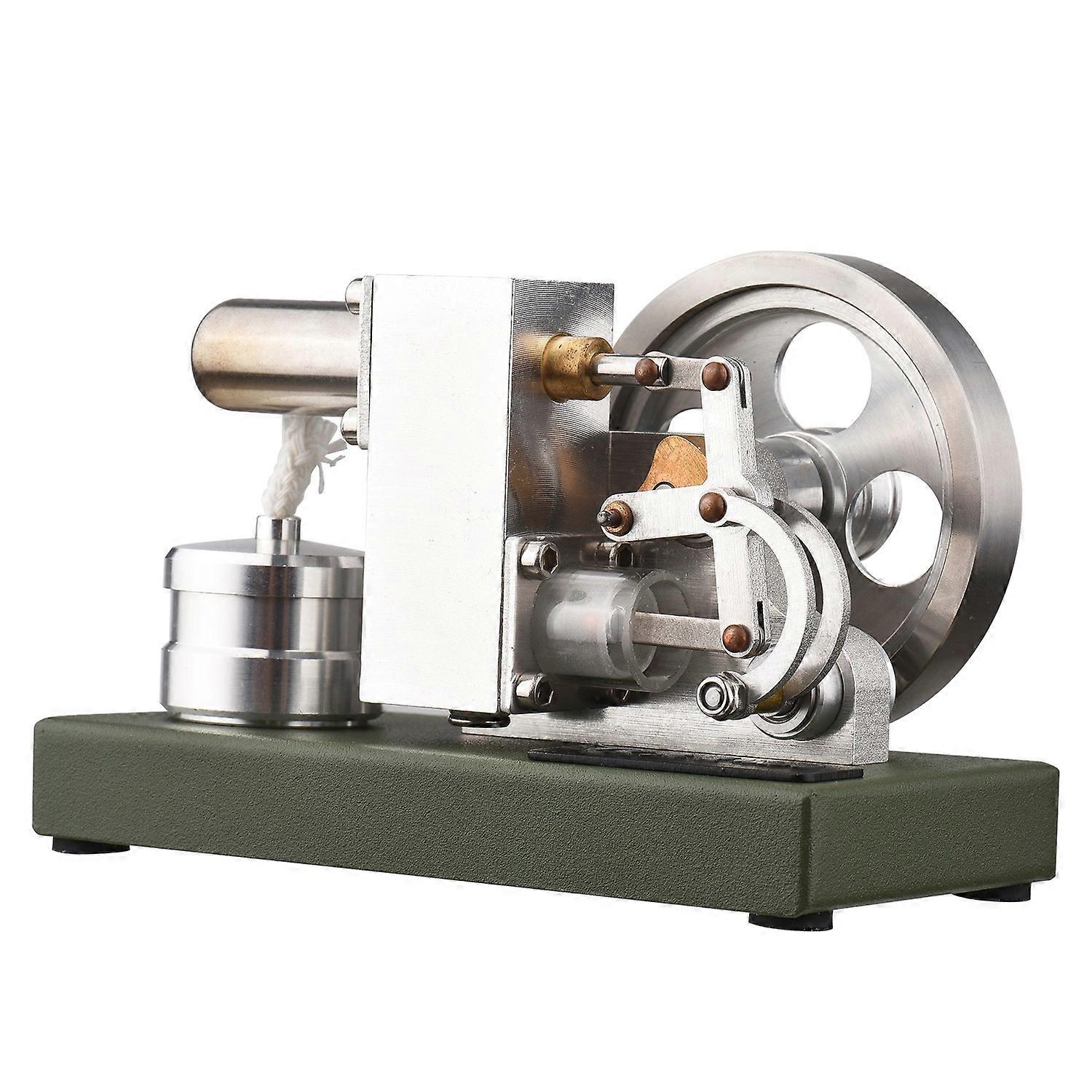 Mini Hot Air Stirling Engine Motor Model External Combustion Steam Power Physics Experiment Educatio