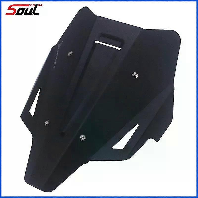 Motorcycle Black Windshield Visor Sport Windscreen Fits compatible for MT-07 21-22 MT07 2021 2022 FZ07 FZ-07 MAXP