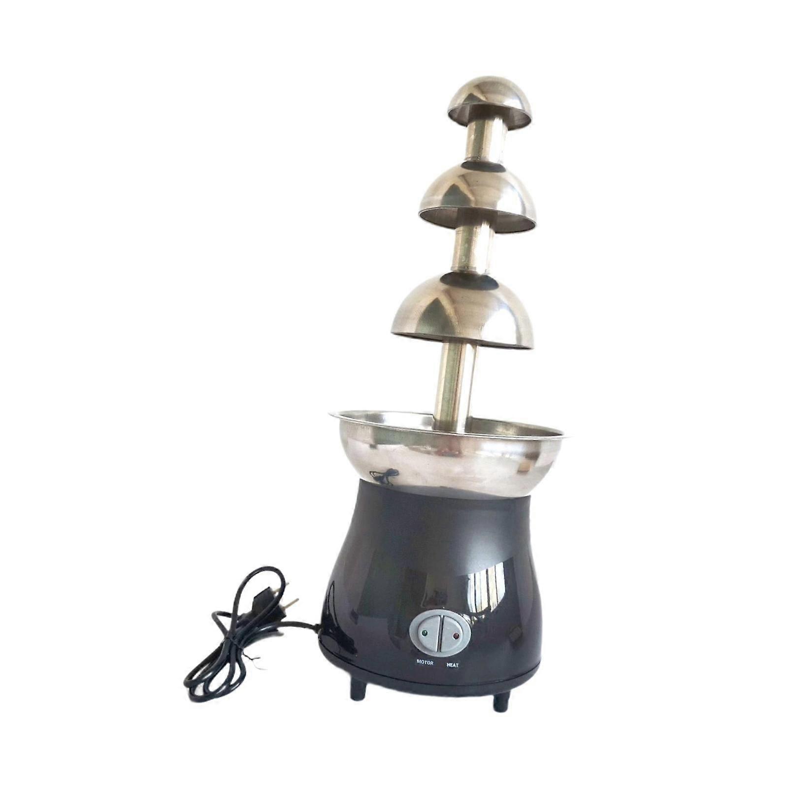 Sjokoladefontene Solid smeltedigel i rustfritt stål for godteriostfest