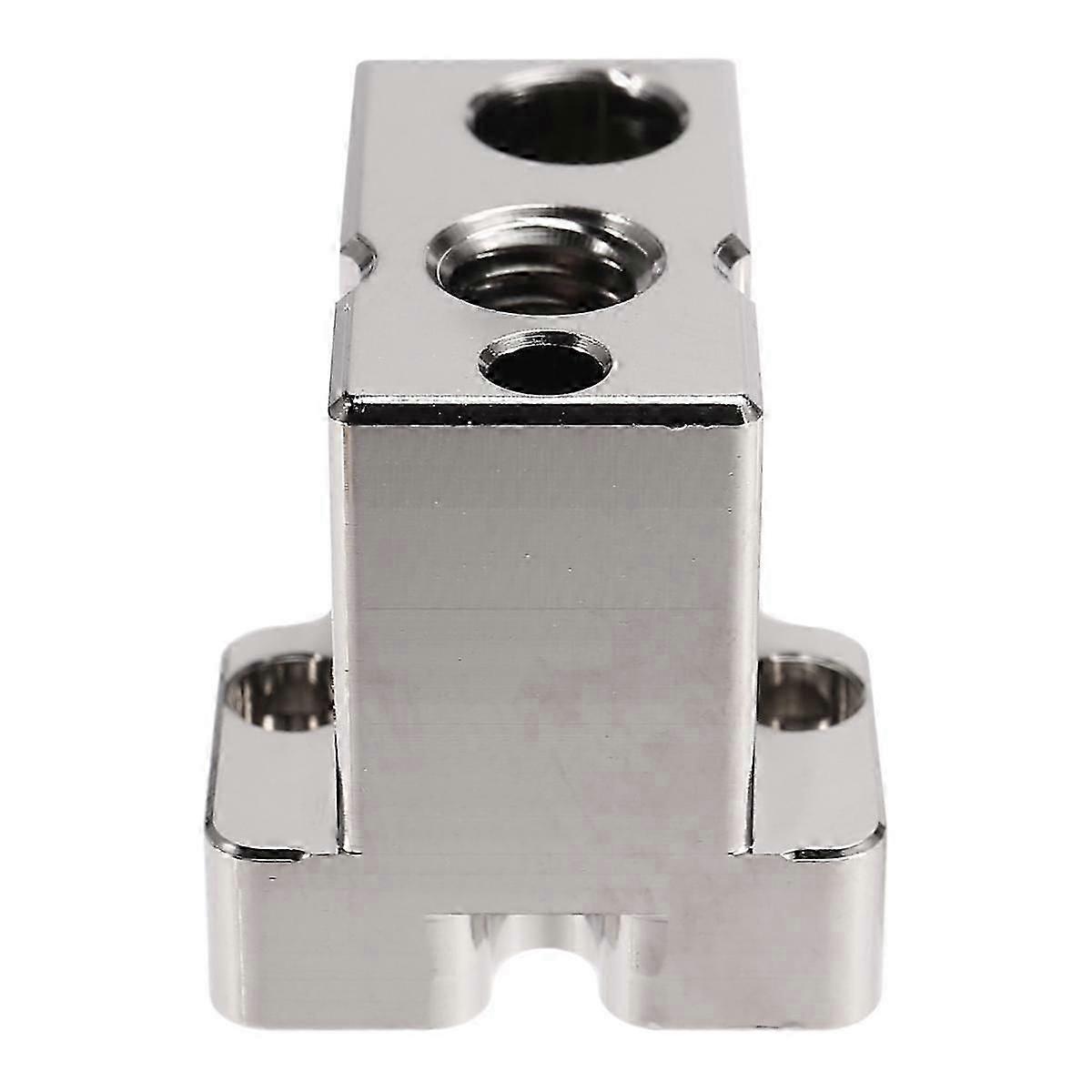 CR10 Plated Copper Heated Block suitable for 3D Printer, Hotend Heating Block Compatible Red Lizard K1/V5/-1