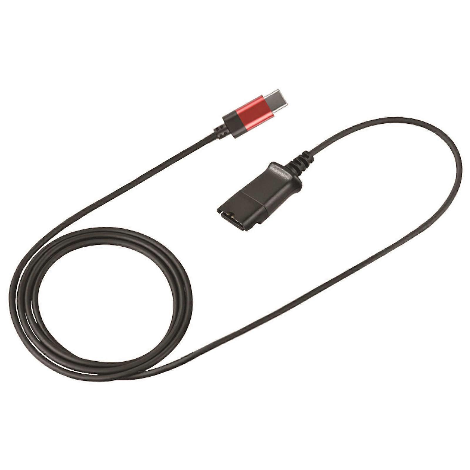 Convenient Detachable Type C Plug to QD Cable Computer Headphone Earphone QD Wire Suitable for Frequent Use 59.06inch Multicolor