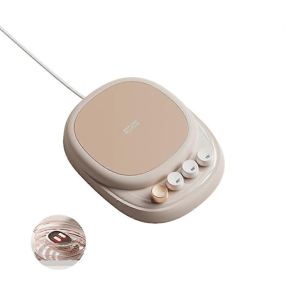 IRRIGAZIONE Sottobicchiere termostatico intelligente 3 regolazioni di temperatura Latte Tè Caffè Riscaldamento