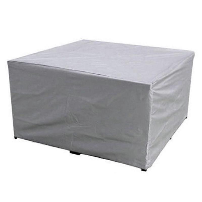 Copertura in tessuto Oxford anti-UV 213x132x74CM Impermeabile Patio Table Chair Protector-Silver