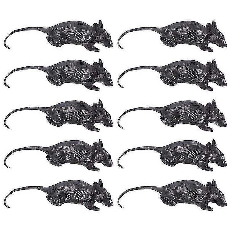 20pcs Halloween Simulation Mouse For Halloween Decorations