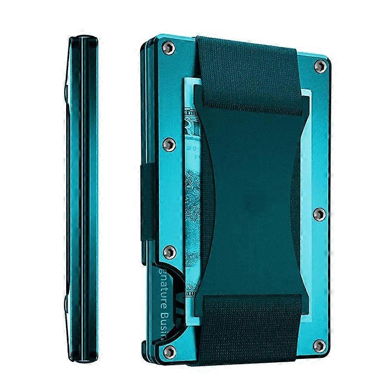Credit Card Holder Wallets Fluorescent Green