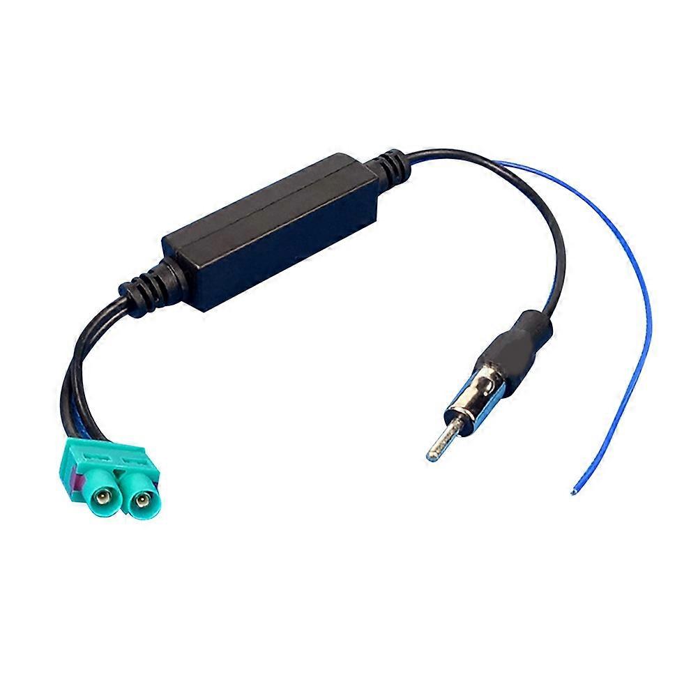 Double Fakra Car Radio Antenna Adapter Fakra Plug Vehicle Aerial Stereos FM Navigation Connector Cab