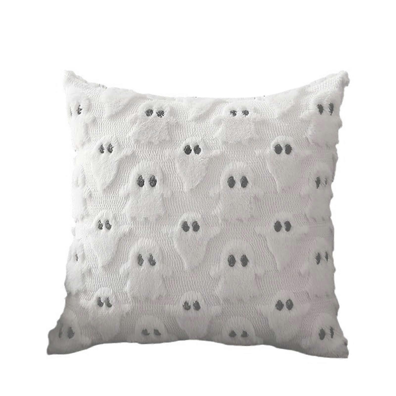 Ghosts Pattern Couch Cushion Covers Personalized Hugging Pillowcase for Office Car Home