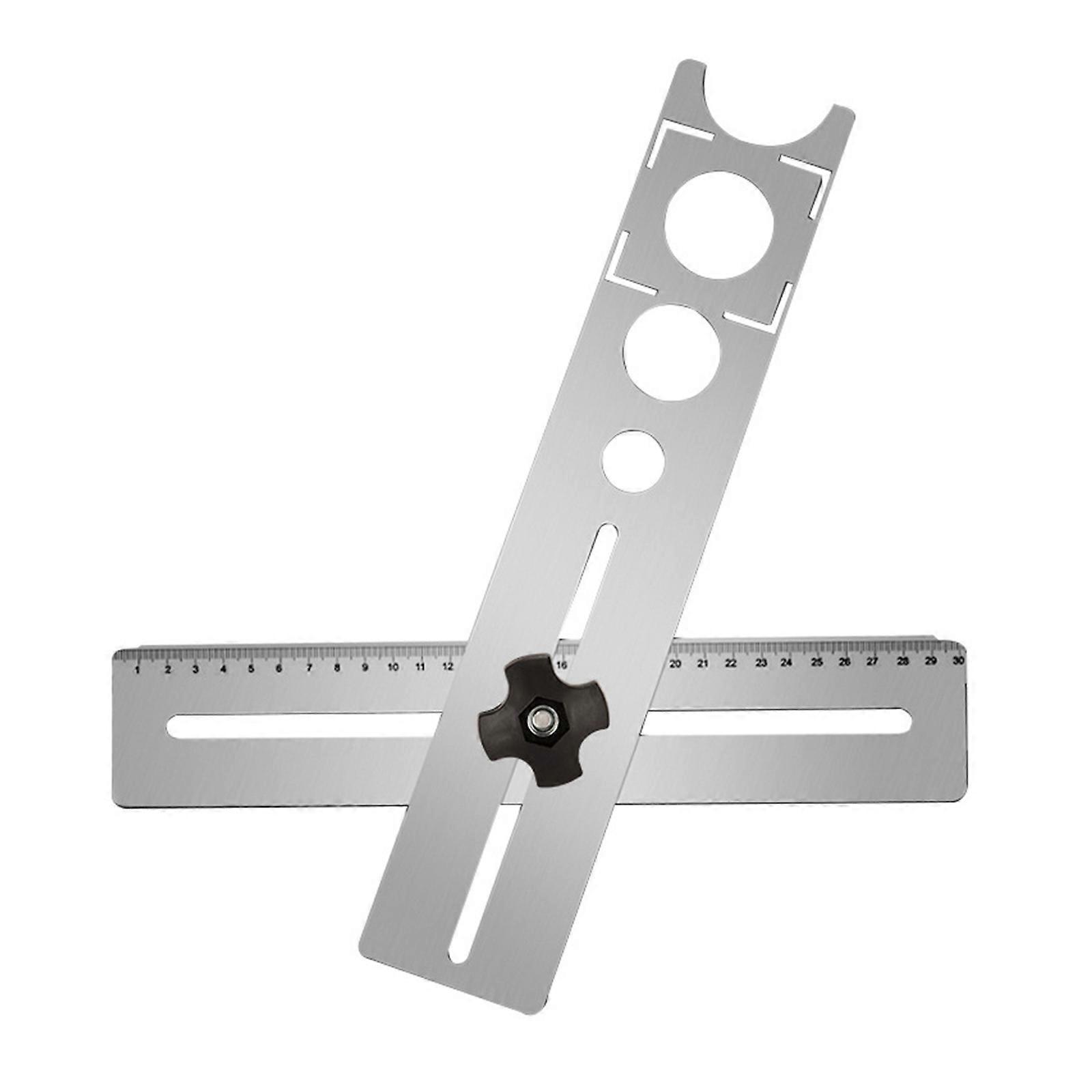 Easy to Use Drilling Guide Wall Floor Hole Locator for DIYer Enthusiasts Professional on Tile Glass High Wear Resistance