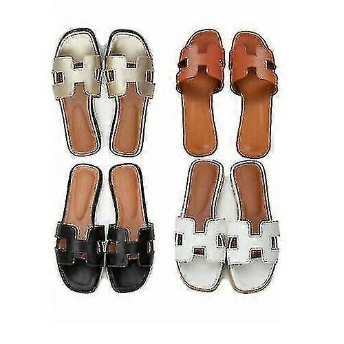 Shibingsheng Women's Summer Sandals Beach Flat Ladies Slippers Outdoor Sandals Shoes