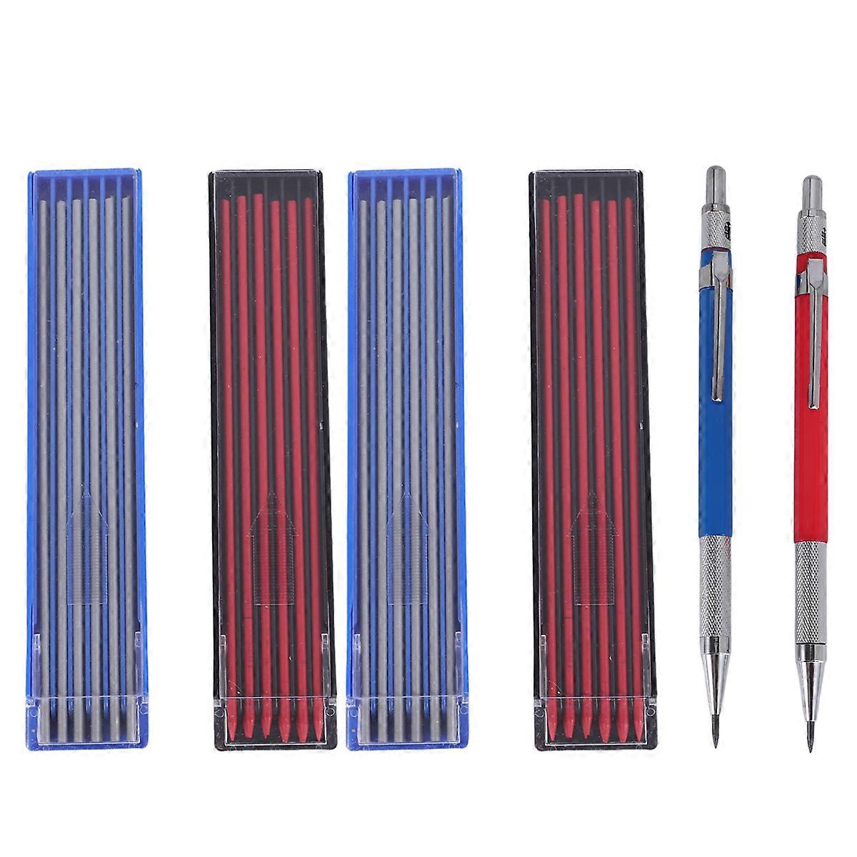 2 Soldering Pens with 48 Refills Mechanical Pencil Metal Markers