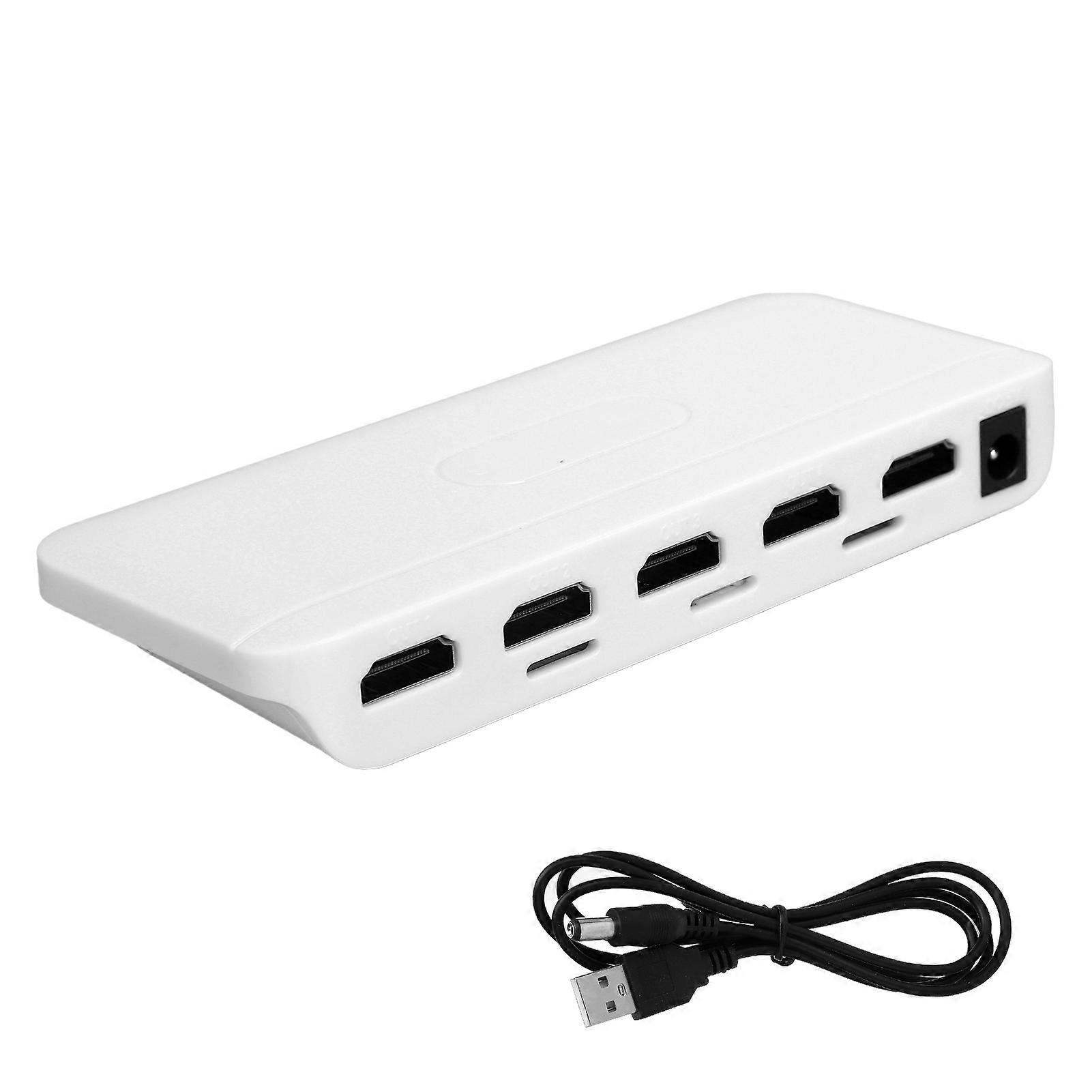 1x4 HD Multimedia Interface Splitter 1 in 4 Out 1080P High Resolution Video Distributor