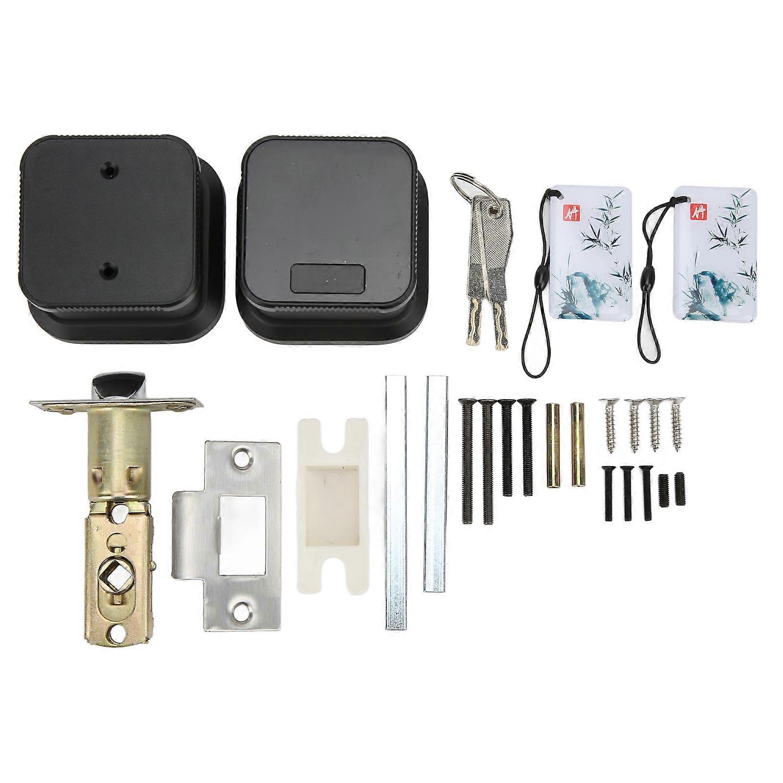 Smart Door Lock - Biometric, Bluetooth, Keyless Entry with Card & App Control