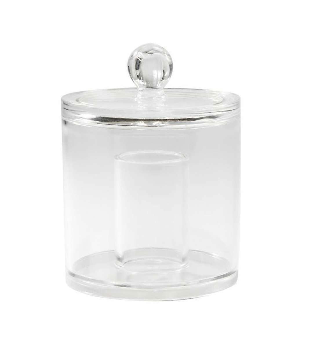 Transparent storage box and dispenser, suitable for bedroom bathroom storage