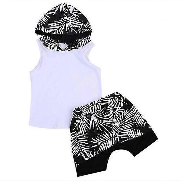 Baby Boy Hoodie T-shirt Tops Shorts Outfit