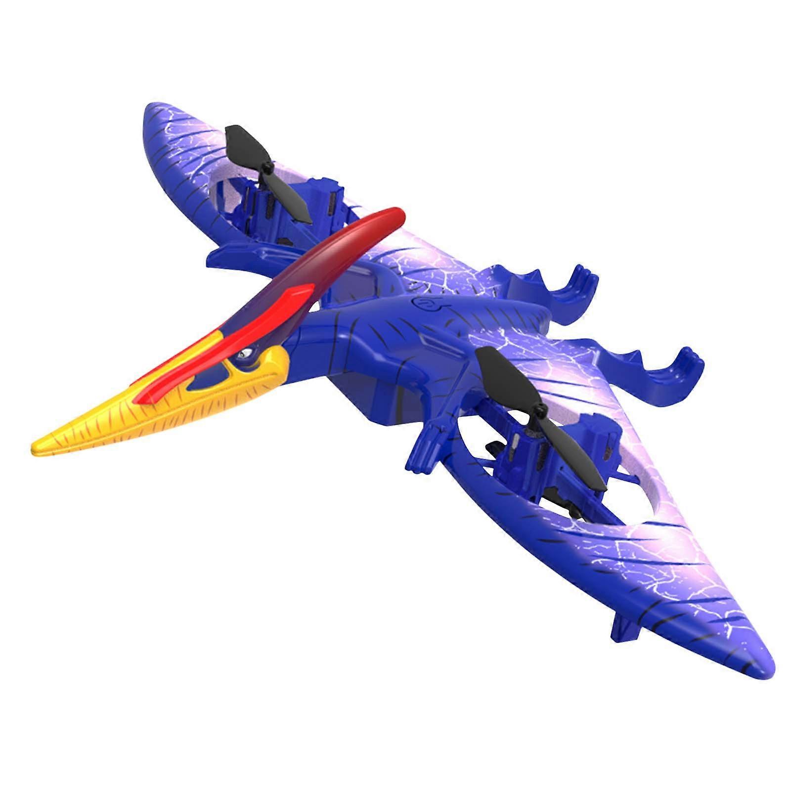 2.4GHz 4CH RC Aeroplane Fixed Wing RC Aeroplane Plane Shaped Remote Control Plane Pressure Fixed Height For Beginners Travel-Size