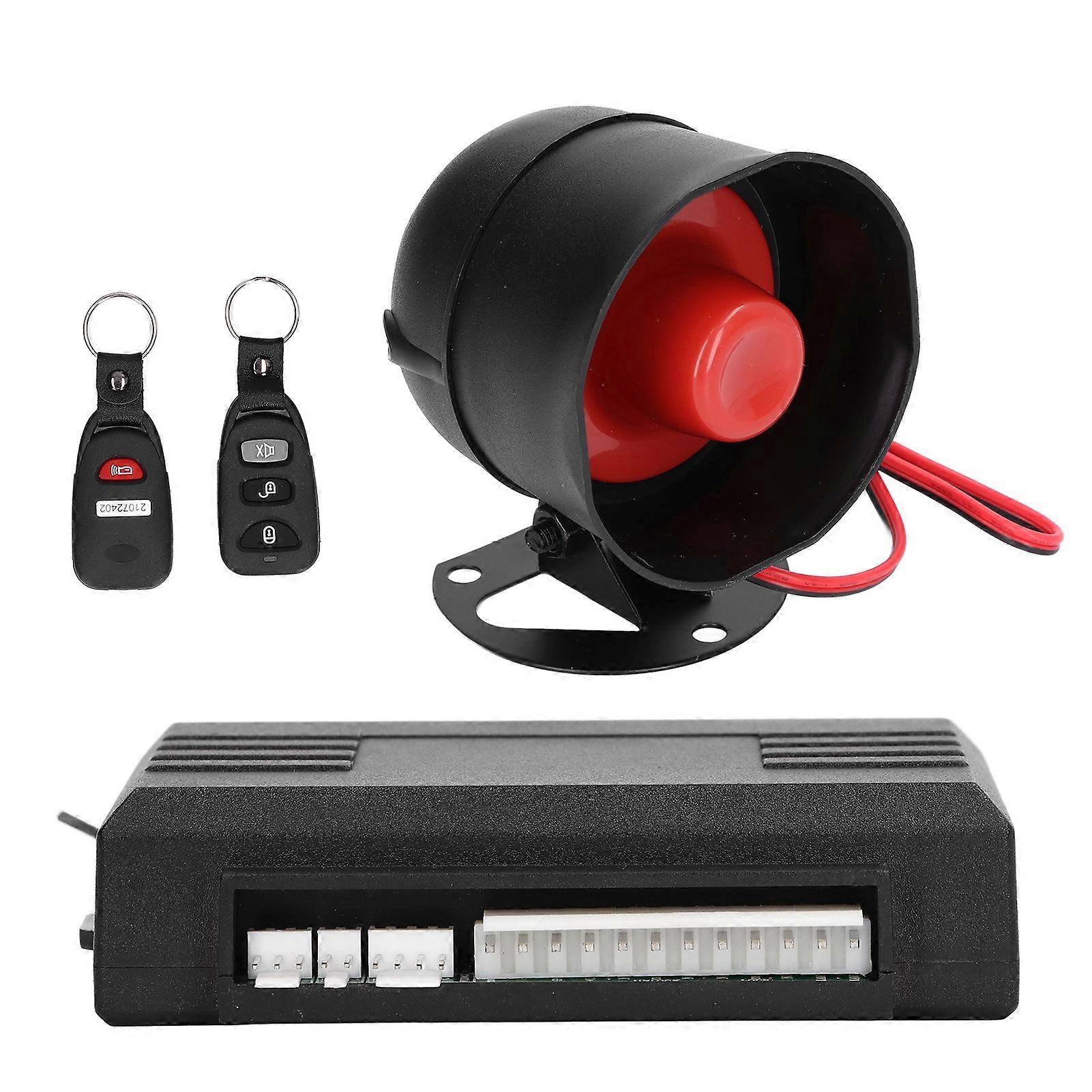 Car Alarm Security System DC12V Universal Bluetooth App Control
