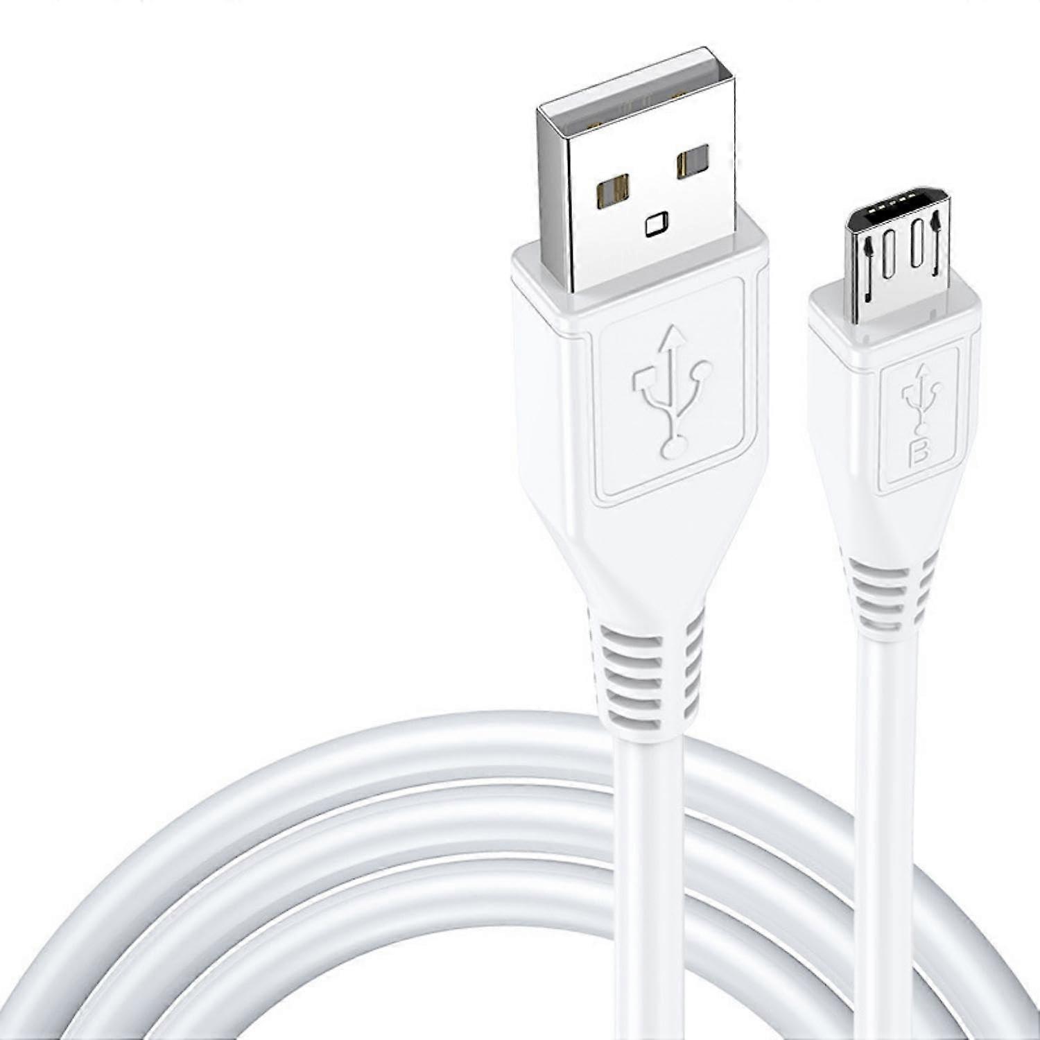 TENS Unit Spare Charging Cable - Versatile USB Charger Cable for Muscle Stimulator, White, 3ft Length, Compatible with Multiple Models