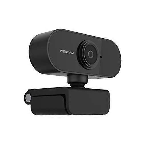 Webcam Mini Webcam 1080P HD USB Webcam for Computer Online Teaching Conference Webcam 360 Degree Rotation with Microphone