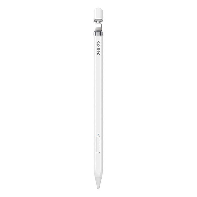 Yesido ST13 8 Pin Interface Multi-function Bluetooth Wireless Stylus Pen Capacitive Pencil for iPad (White)
