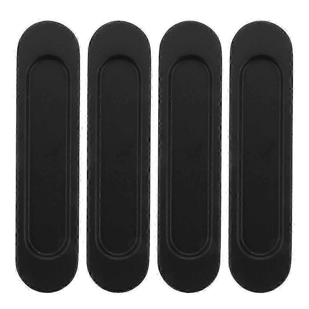 4pcs Shower Sliding Door Handle Recessed Door Handle Stick On Handle For Cabinet