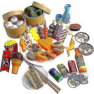 デラックスふりプレイ食べ物セット美しいおもちゃ、ランダムな食品おもちゃ