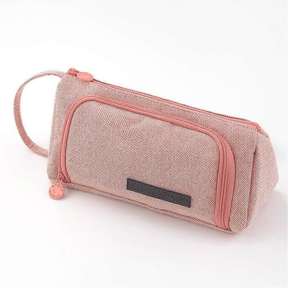 Literary pencil case, large capacity, practical design, stylish and durable for daily use