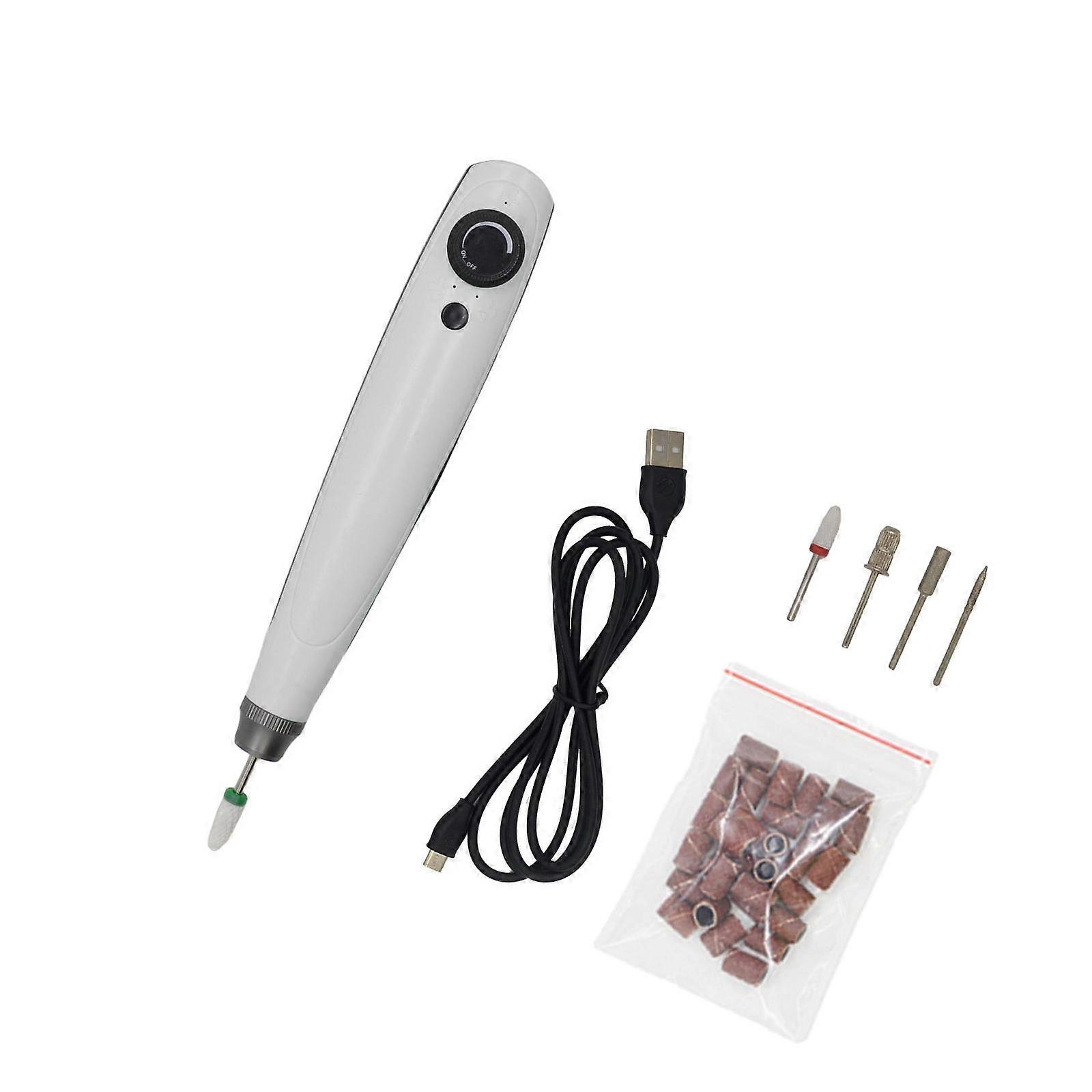 Compact Electric Nail Buffer And Polisher Set for Manicures