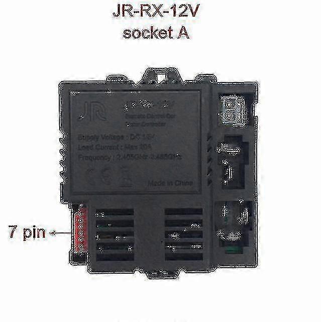 Jr-rx-12v Kids' Electric Vehicle with Bluetooth Remote Control Jr1958rx and Jr1858rx/jr1738rx -z featuring a Smooth Start Controller