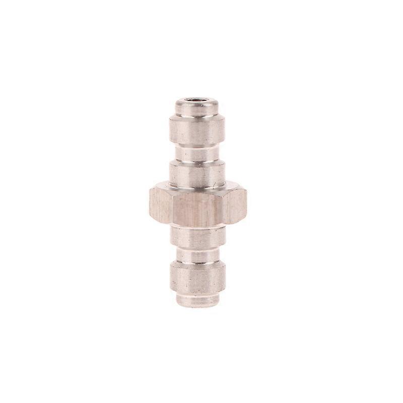 Both End Male Quick Disconnect 8MM Adaptor Stainless Steel Double Male Fill Head Pneumatic Quick Coupling Air Filling Socket