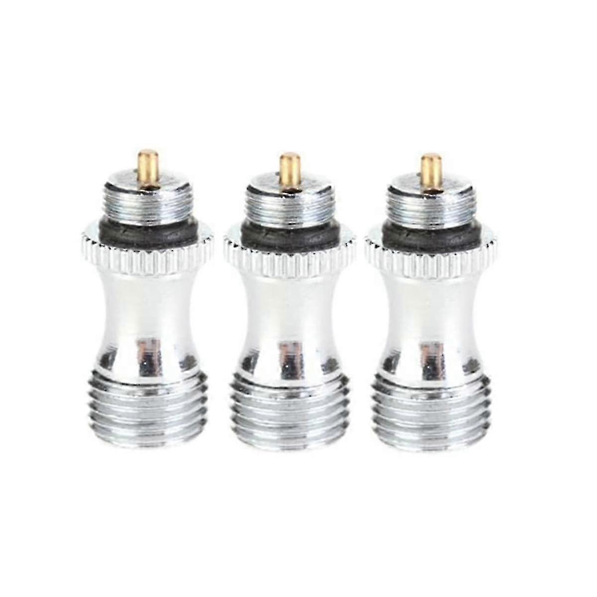 Valve d'air en acier inoxydable pour aérographe à double action, accessoires pour outils de pulvérisation de peinture, 3 pièces