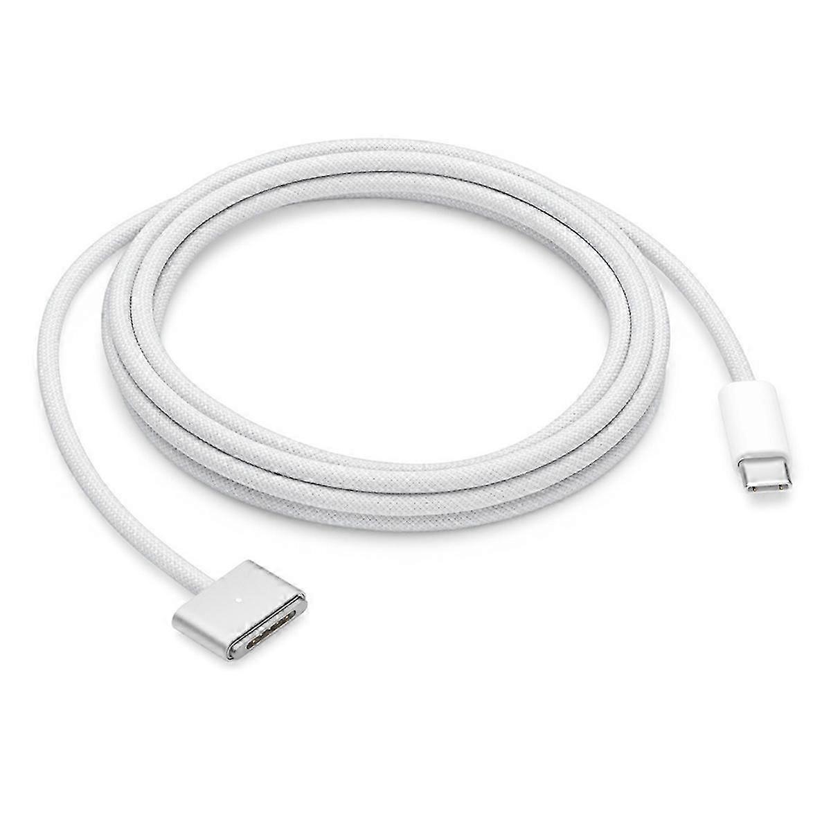 140w Type C - Magsafe 3 -sovitinkaapeli Pro Silverille