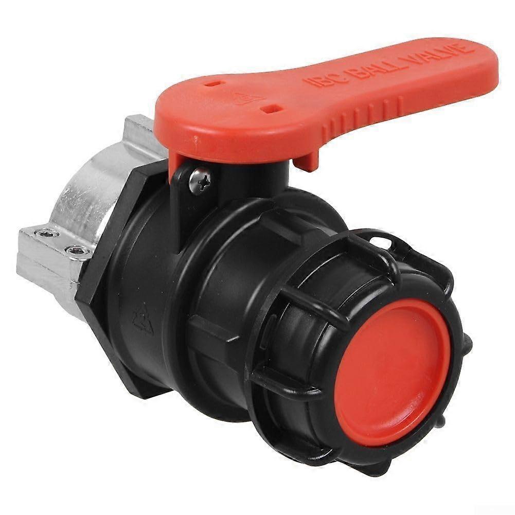 IBC Adapter Tank Container Outlet Valve S62x6 62mm Water Tap DN40 Ball Valve Switch for Drums Water Tanks