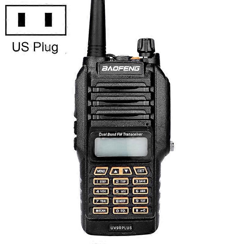 BaoFeng BF-UV9R Plus 10W Wasserdichte Dualband-Funk-Handantenne Walkie Talkie, US-Stecker