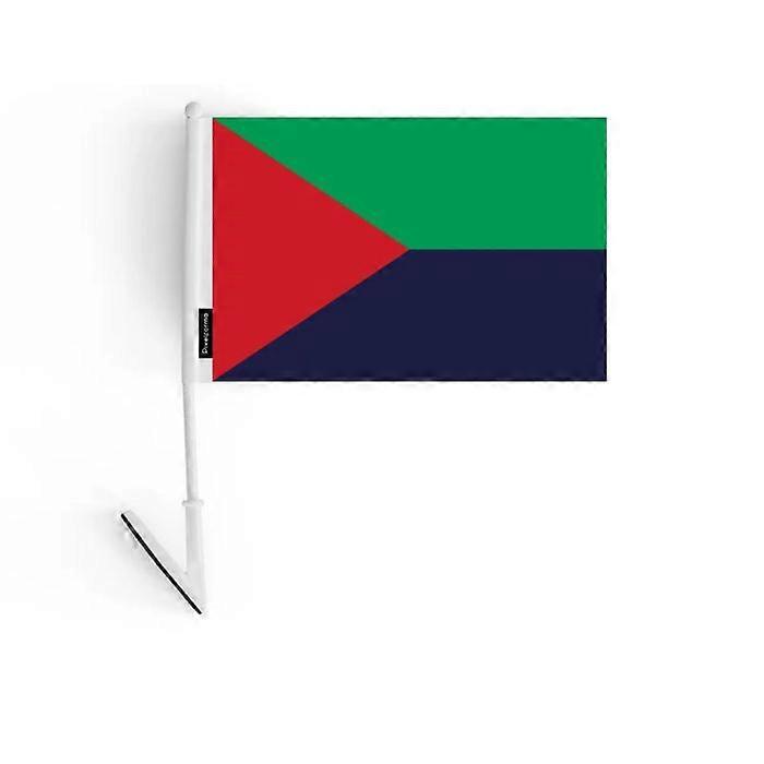 Adhesive Flag – Martinique – 14 x 21 cm – Soft Polyester – Easy to Stick – 5 pieces