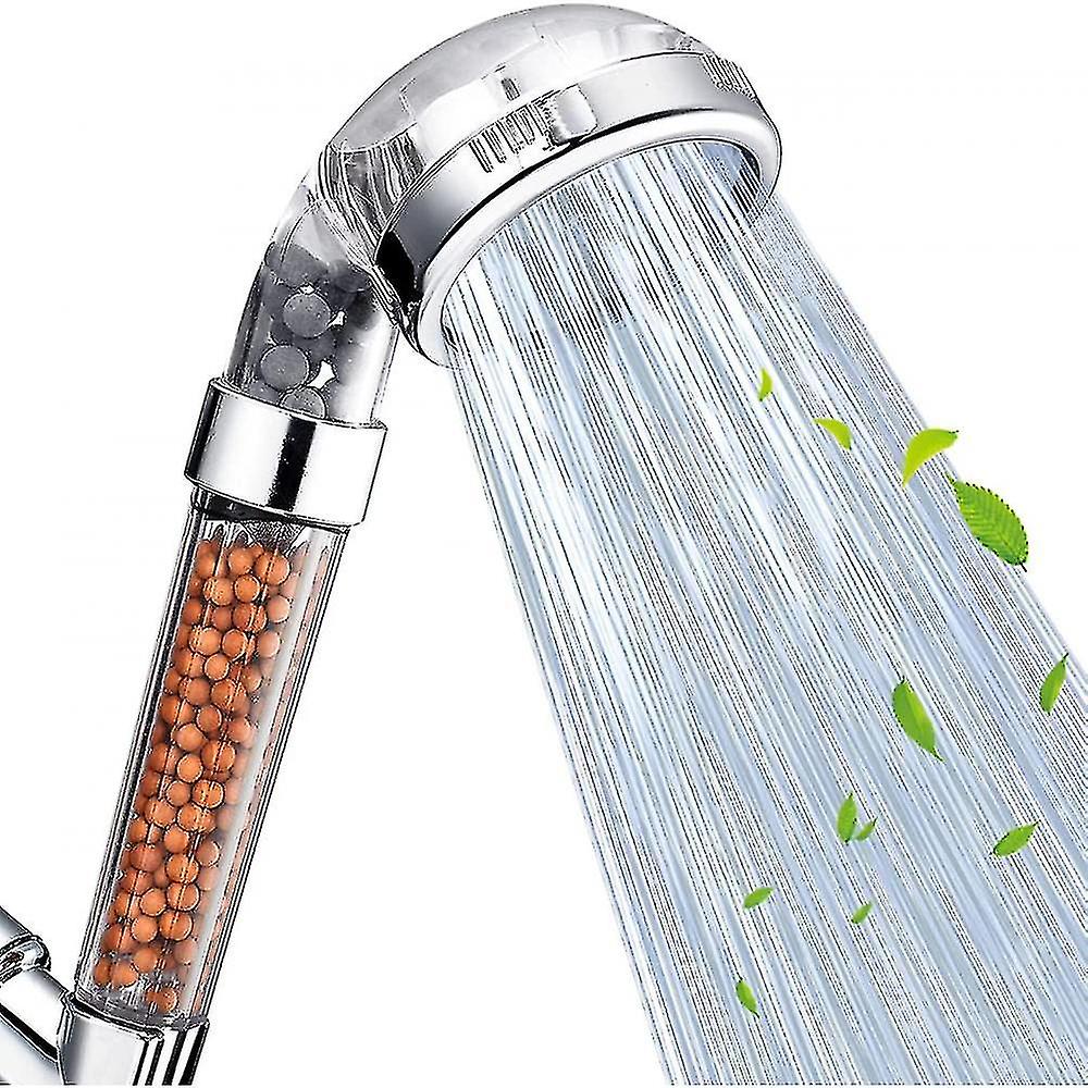 Shower Head 3 Modes Function Spray Hand-held Shower Head