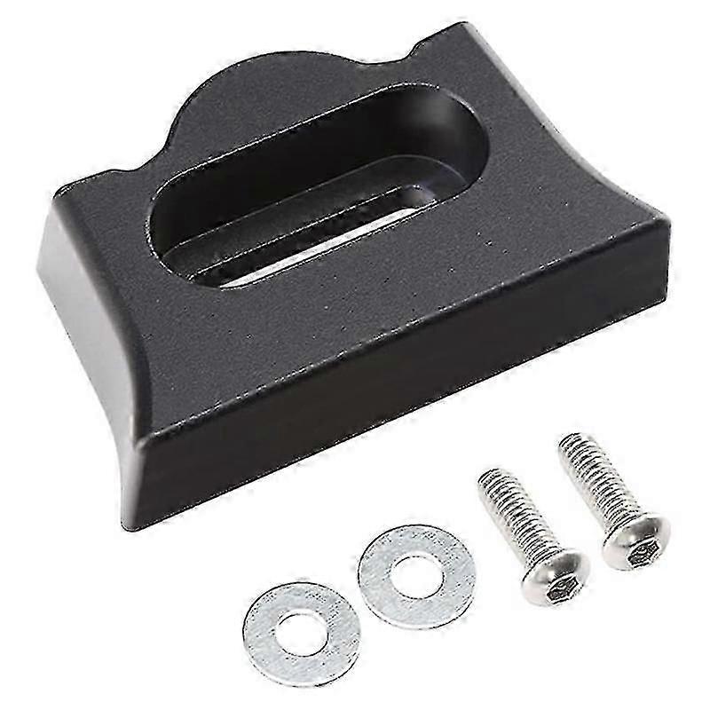 Car Tailgate Latch Bumper Stop Tailgate Alignment , Black