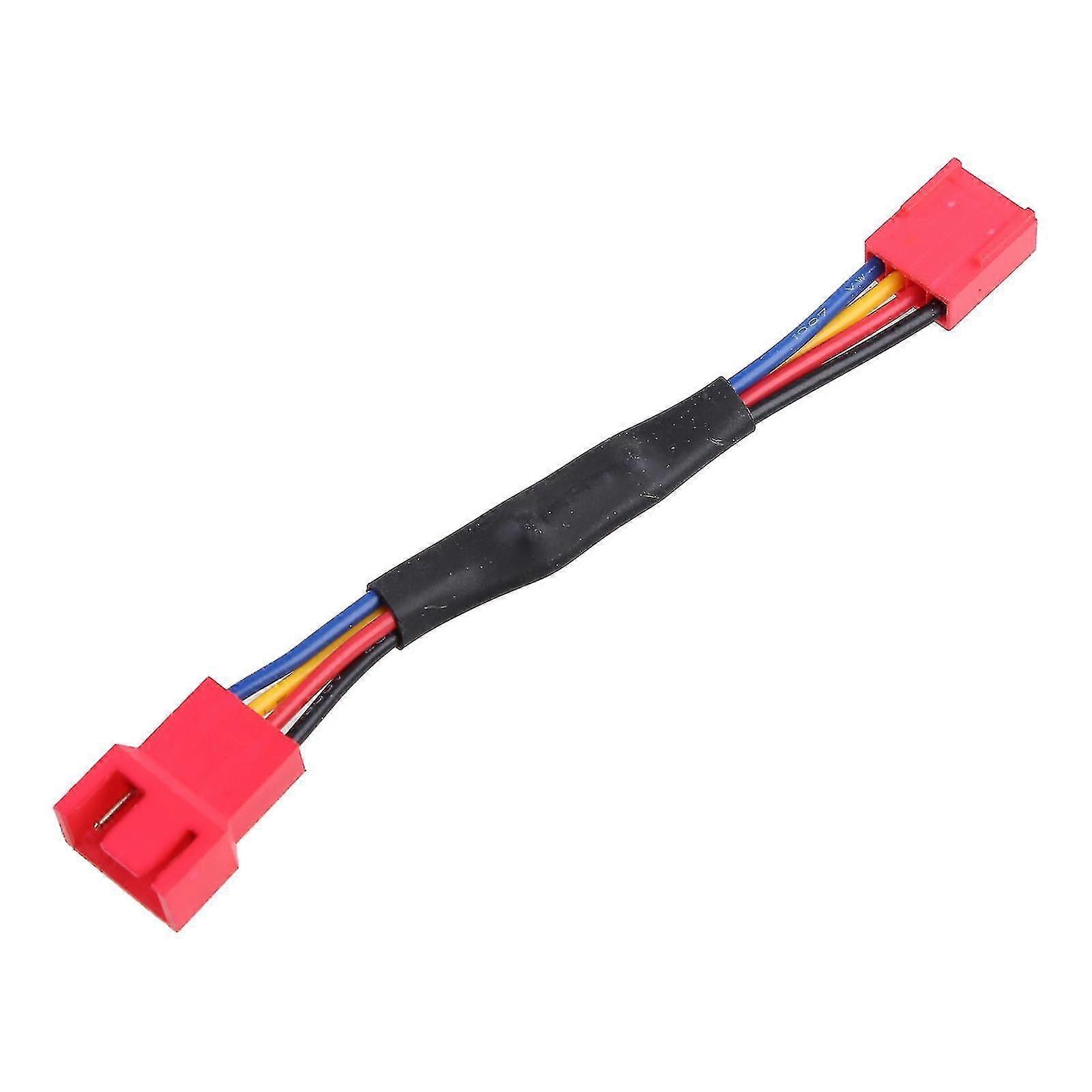 12cm 4 pines Cpu Fan Pwm Línea de desaceleración Control de temperatura Drop Speed Wire