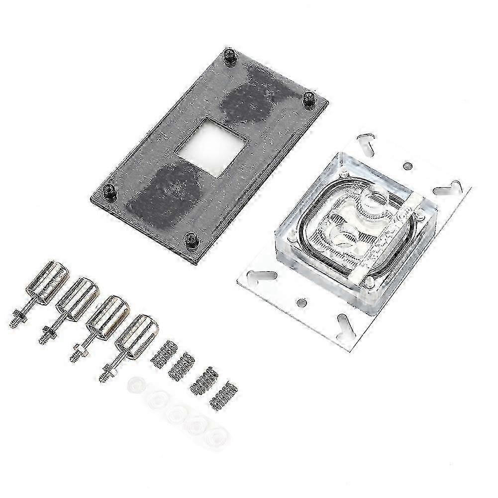 Computer CPU Water Cooling Block Waterblock Copper Base with Micro Channel