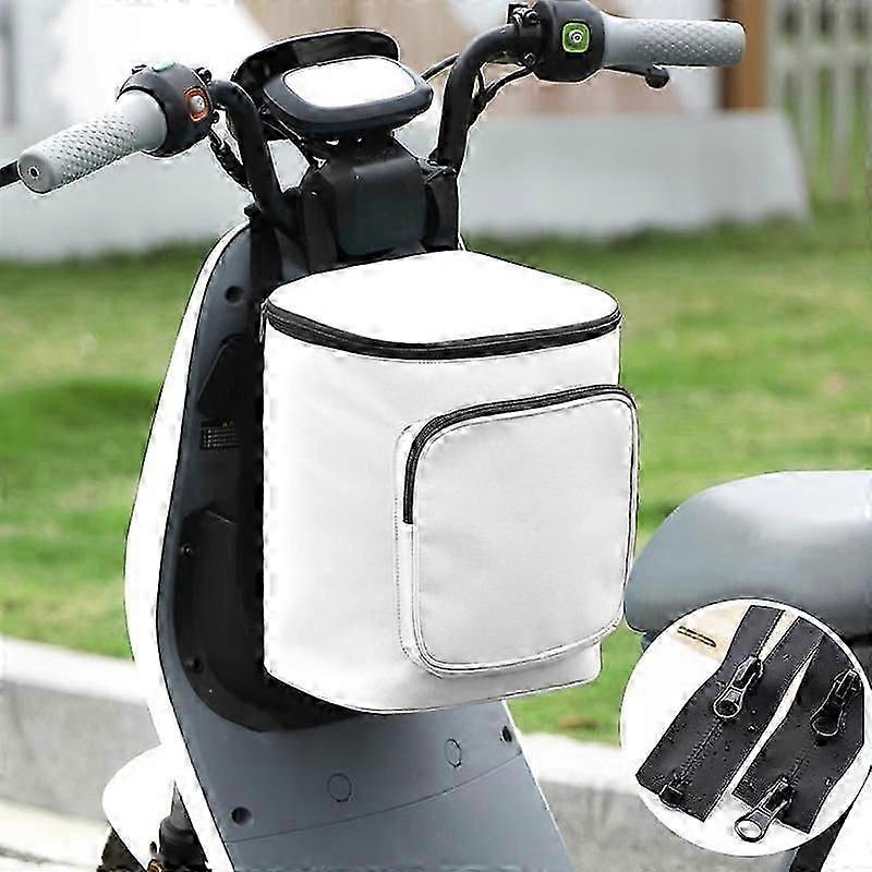 Electric Vehicle Helmet Storage Bag White