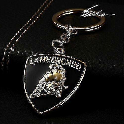 Metal keychain for Lamborghini - lightweight auto keyring