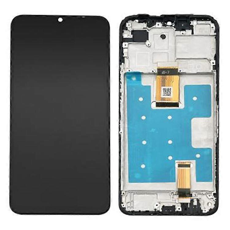 Συμβατό για οθόνη LCD Honor X6b 4G βαθμού C και συναρμολόγηση ψηφιοποίησης + πλαίσιο (χωρίς λογότυπο)