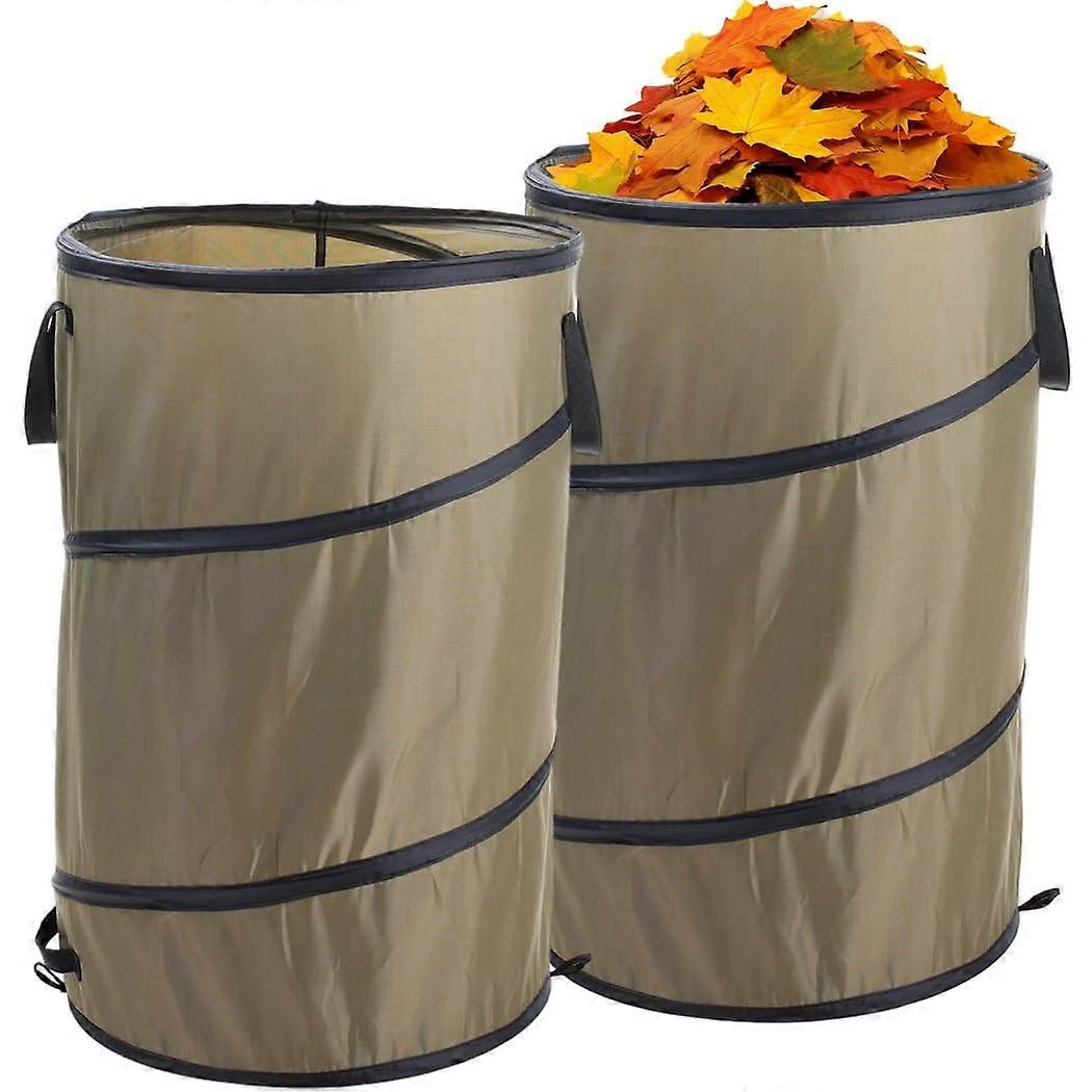 PopUpTrash can, large, 46 x 70 cm, garden basket, multipurpose storage for toys, balls and recycling, 2 pieces Ref: 1737