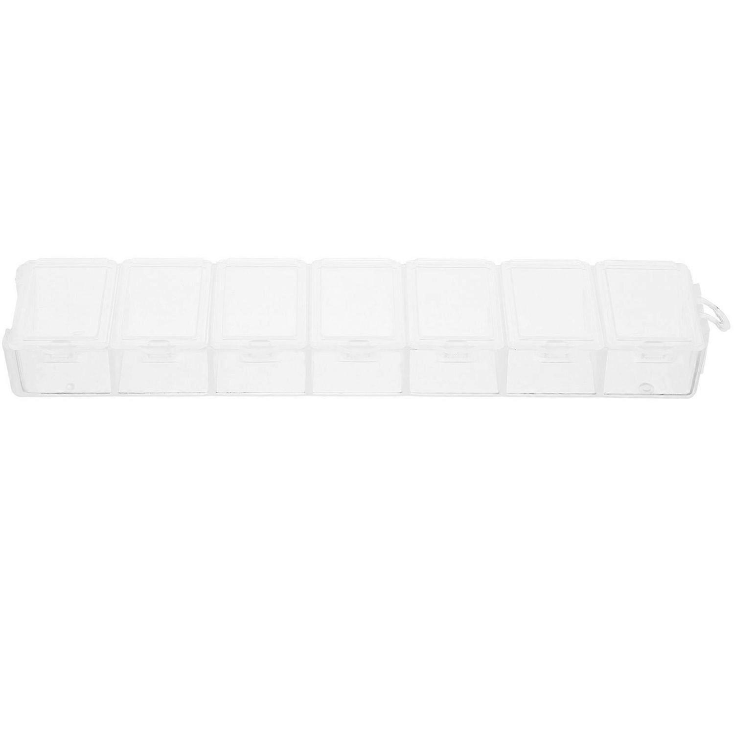Loose Bead Box Compartment Organizer Divider Multi-grids Beads Storage Case Small Parts Box