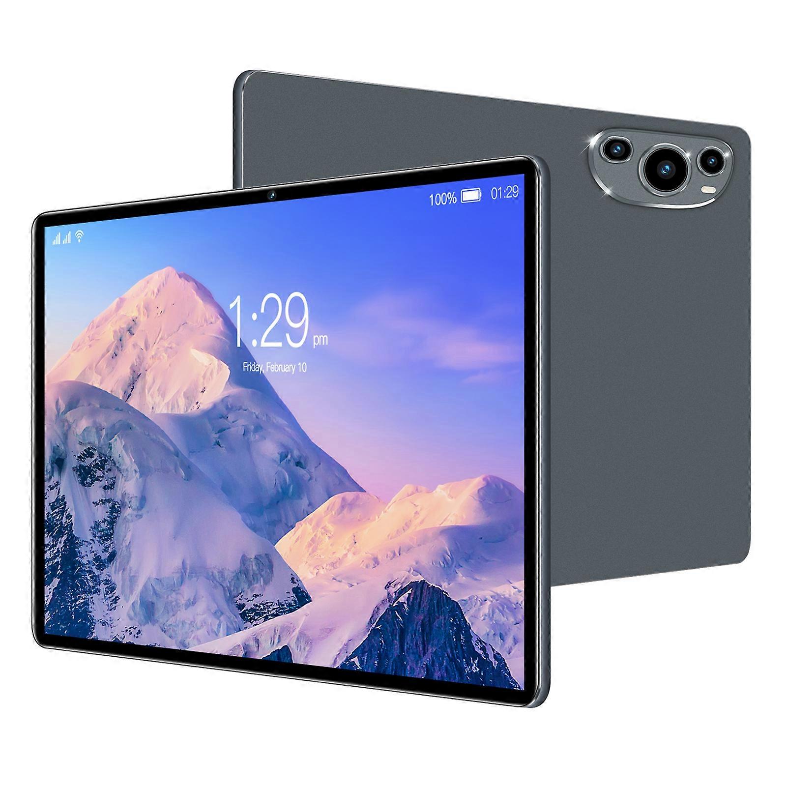 Android 14 Tablet with 10.1" High-Clear Screen Octa-Core Processor Dual Camera 8GB+256GB Tablet Powerful Performance 8000mAh Battery