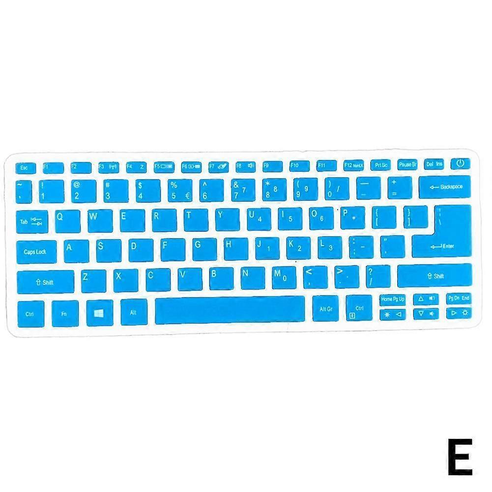 Acer 058 semi-transparent light blue (E) $ Acer Acer Swift1 SF113 13.3-inch laptop keyboard protective film dust cover pad