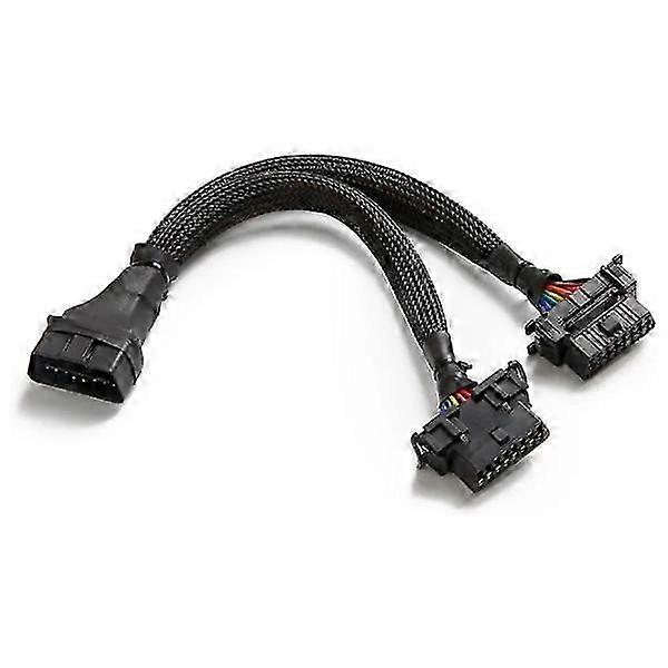16 Pin Extension Cable Adapter Suitable for OBD II and ODB2 Splitters with One Point Connection
