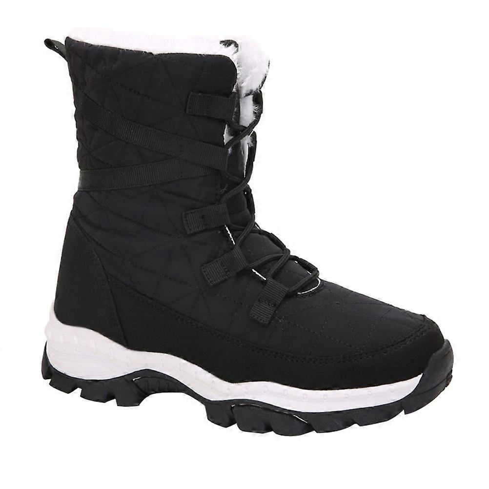 Comfortable Winter Boots for Women, Warm Plush Lining