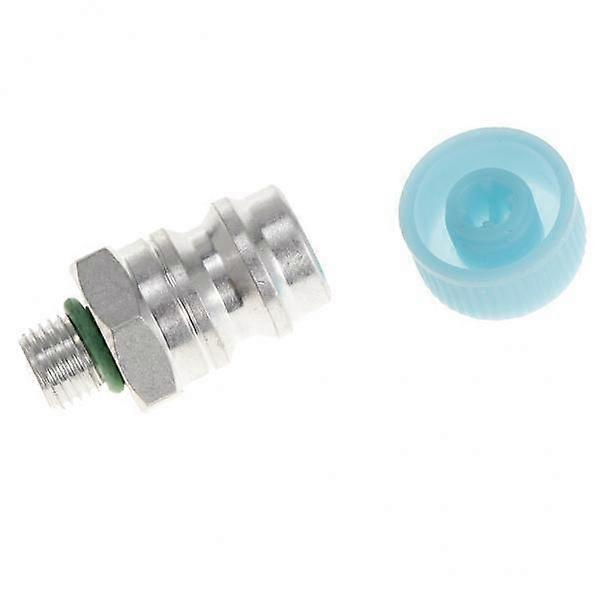 3-5pack Auto Car R134a Aluminium AC Valve Core Seat Cap Réfrigérant haute pression